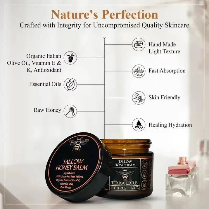 Organic Grass Fed Beef Tallow