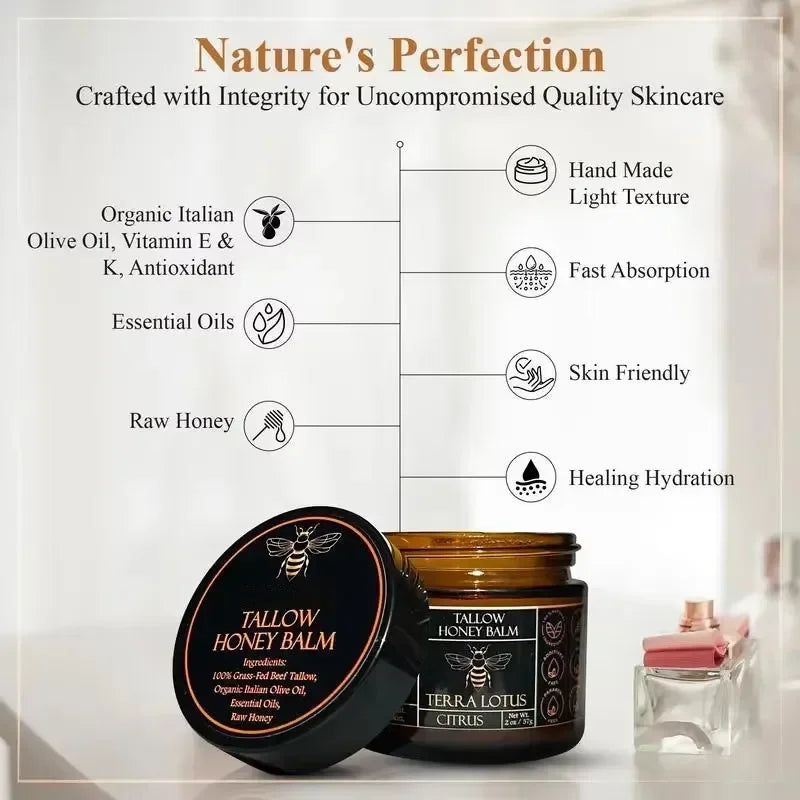 Organic Grass Fed Beef Tallow