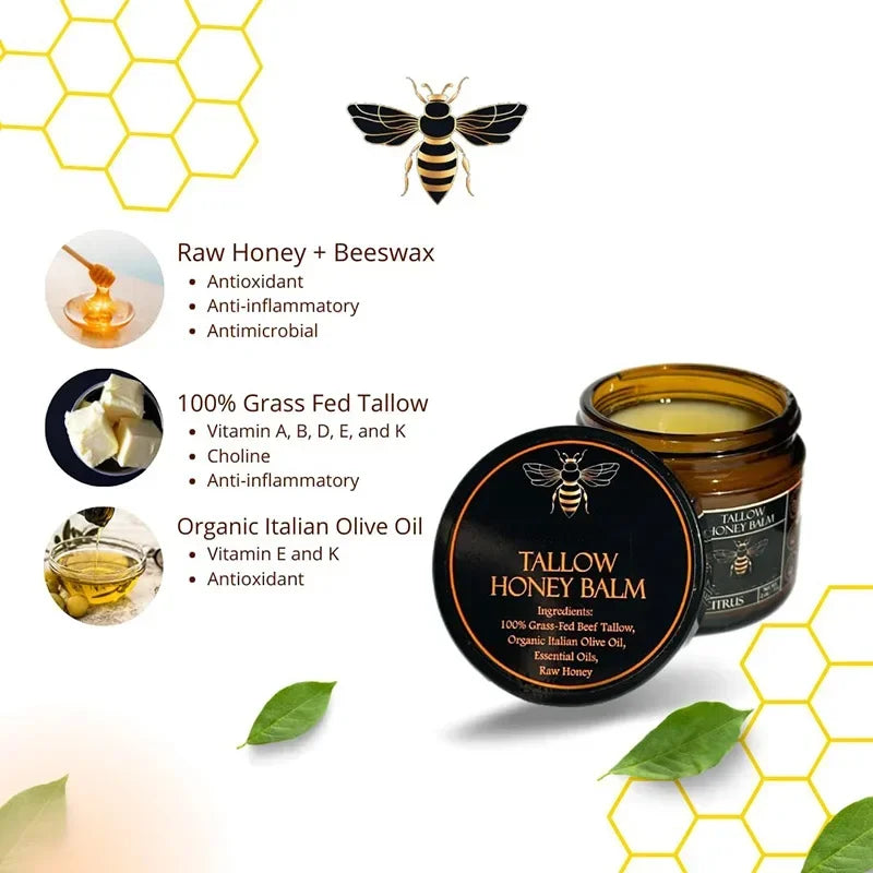 Organic Grass Fed Beef Tallow