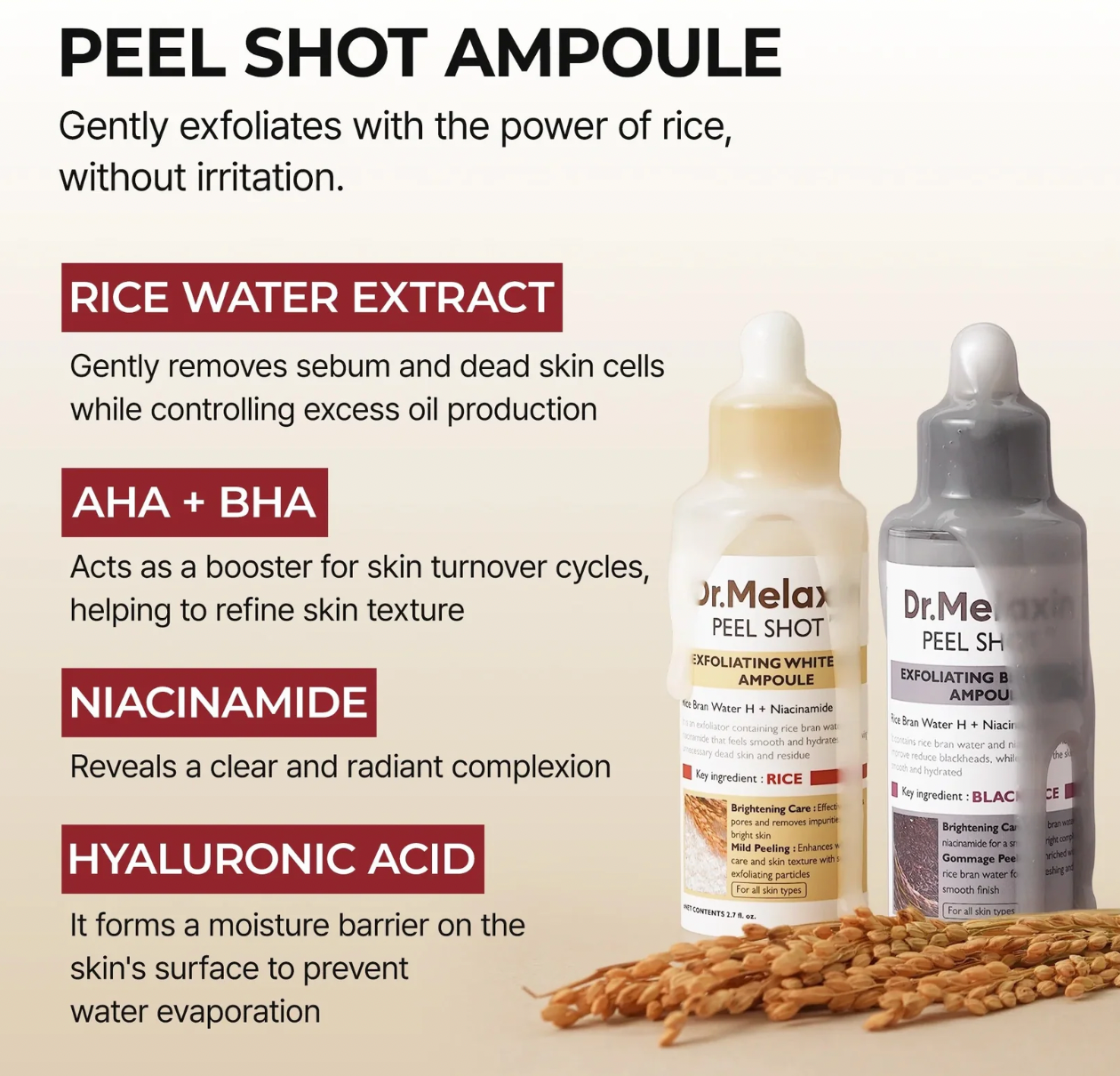 Dr. Melaxin Exfoliating Facial Serum