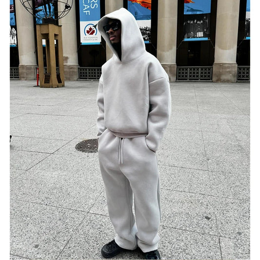 Essentials Oversized Tracksuit Clean White