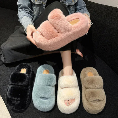 Fleece Sliders