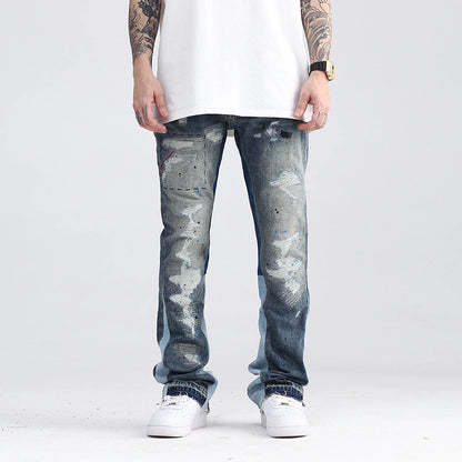 Washed Flared Jeans